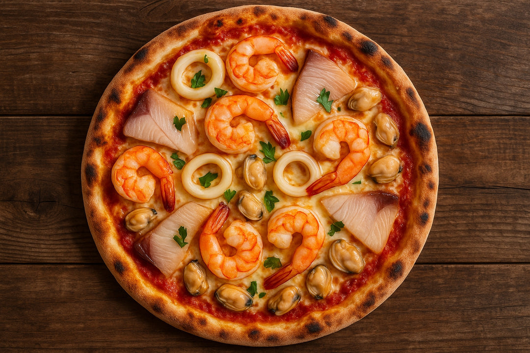 [PIZZAREVO & HIRADO] 特製ペスカトーレピザ