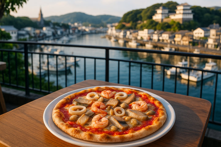 [PIZZAREVO & HIRADO] 特製ペスカトーレピザ